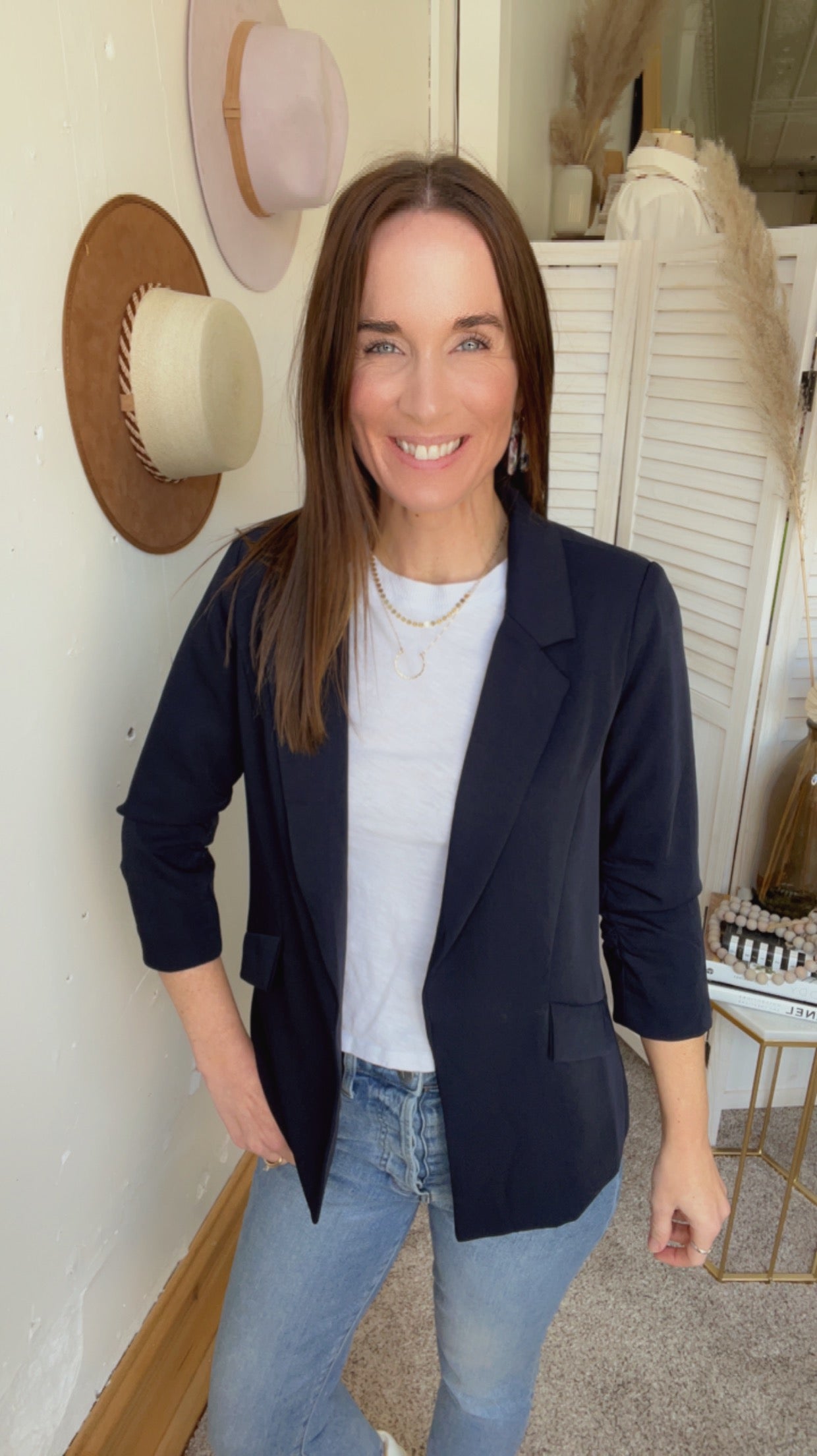 Amanda’s Navy Blazer、mySite、garagedoors4me