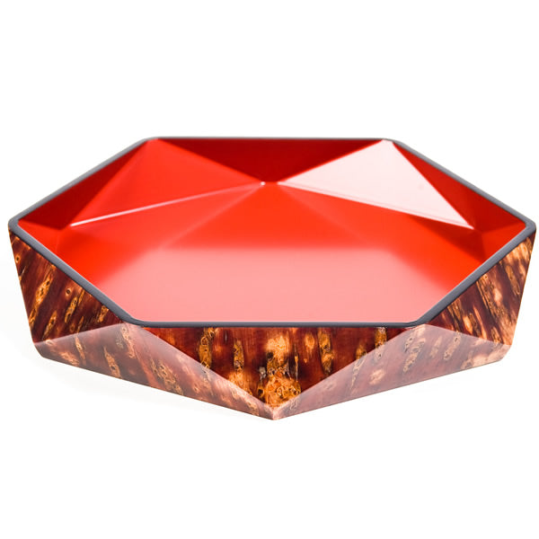 Cherry Bark Hexagonal Bowl、mySite、topwebapps