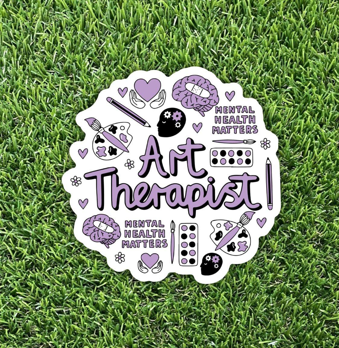  Art Therapist Sticker、mySite、elrpsem3k
