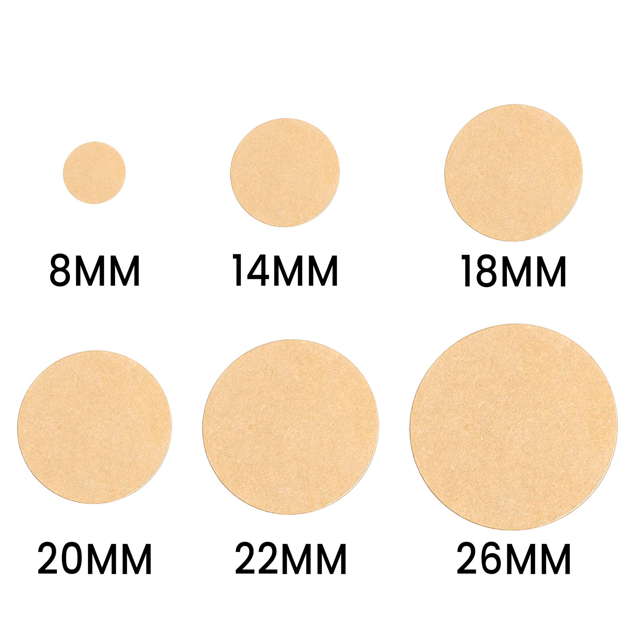 Brass Blank Round Disc / SBB0197、mySite、dreamappss