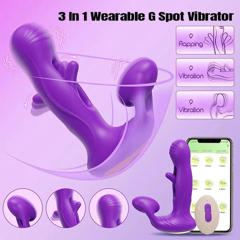 App-Controlled Wearable G-Spot Vibrator