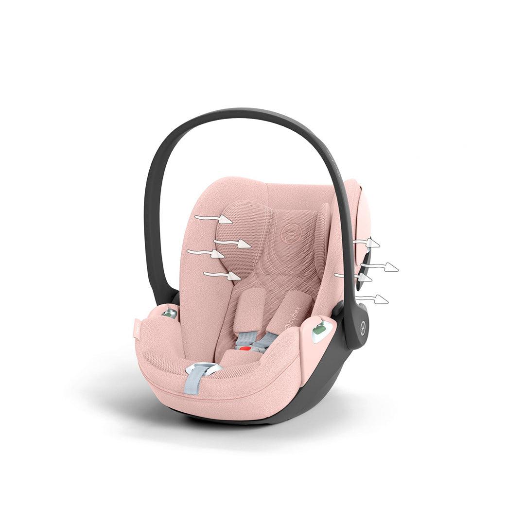  CYBEX Cloud T i-Size Plus Car Seat - Peach Pink、mySite、merchandisen