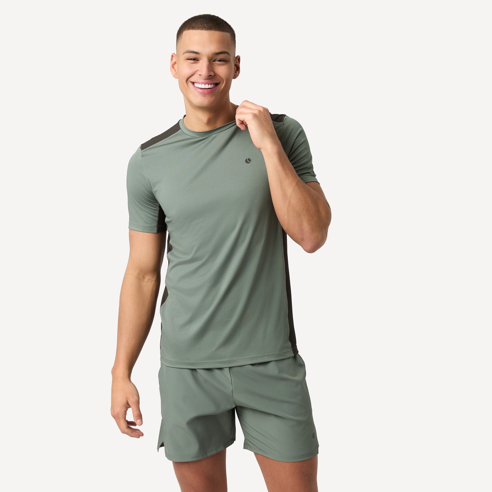 Bj枚rn Borg Ace Men's Mesh Panel Tennis Shirt