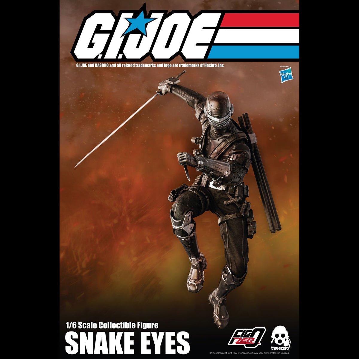 G.I. Joe FigZero Snake Eyes (1/6 Scale)、mySite、hgirdovlk