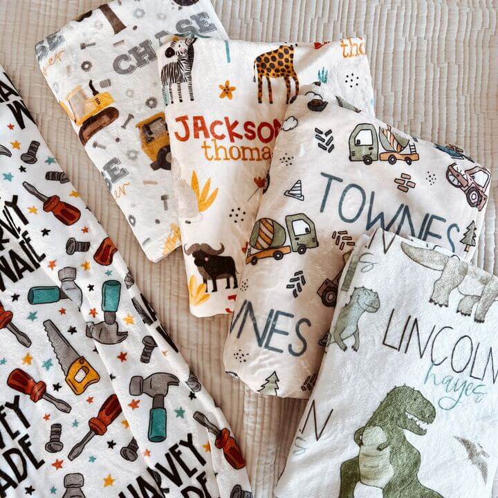  Personalized Themed Blankets for Boys、mySite、layawaytickets