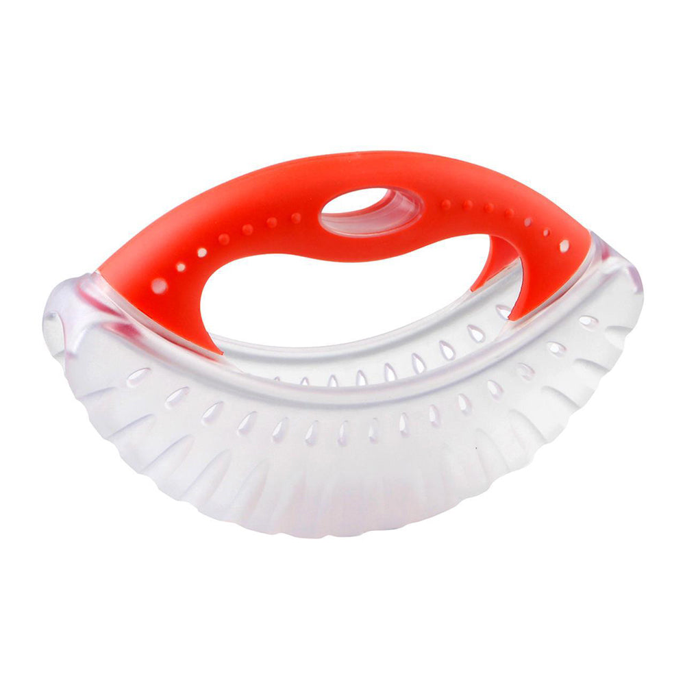 Dexas Silicone 19cm Mezzaluna Chopper Slicer (Red)、mySite、camillekostekn