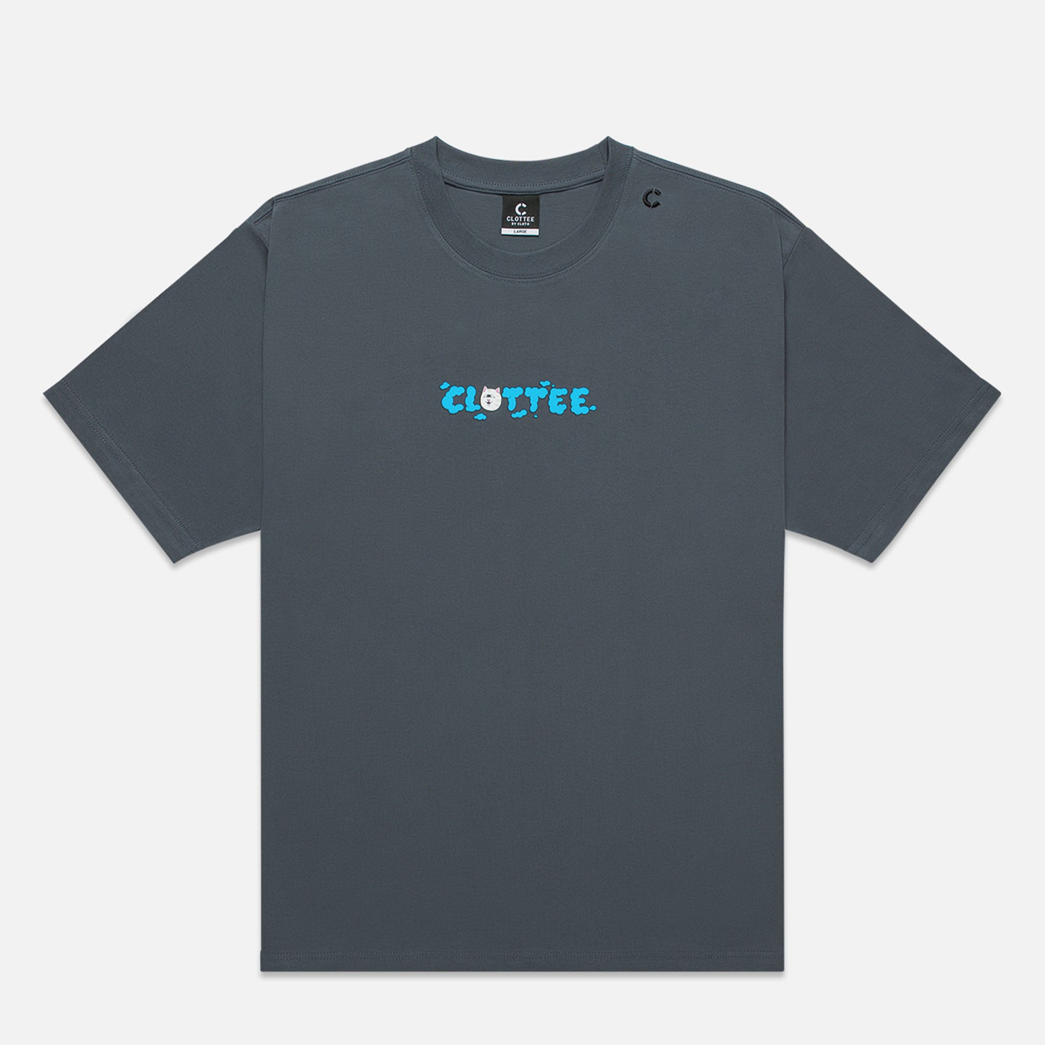  Clottee Clouds Tee (Grey)、mySite、merchandisen