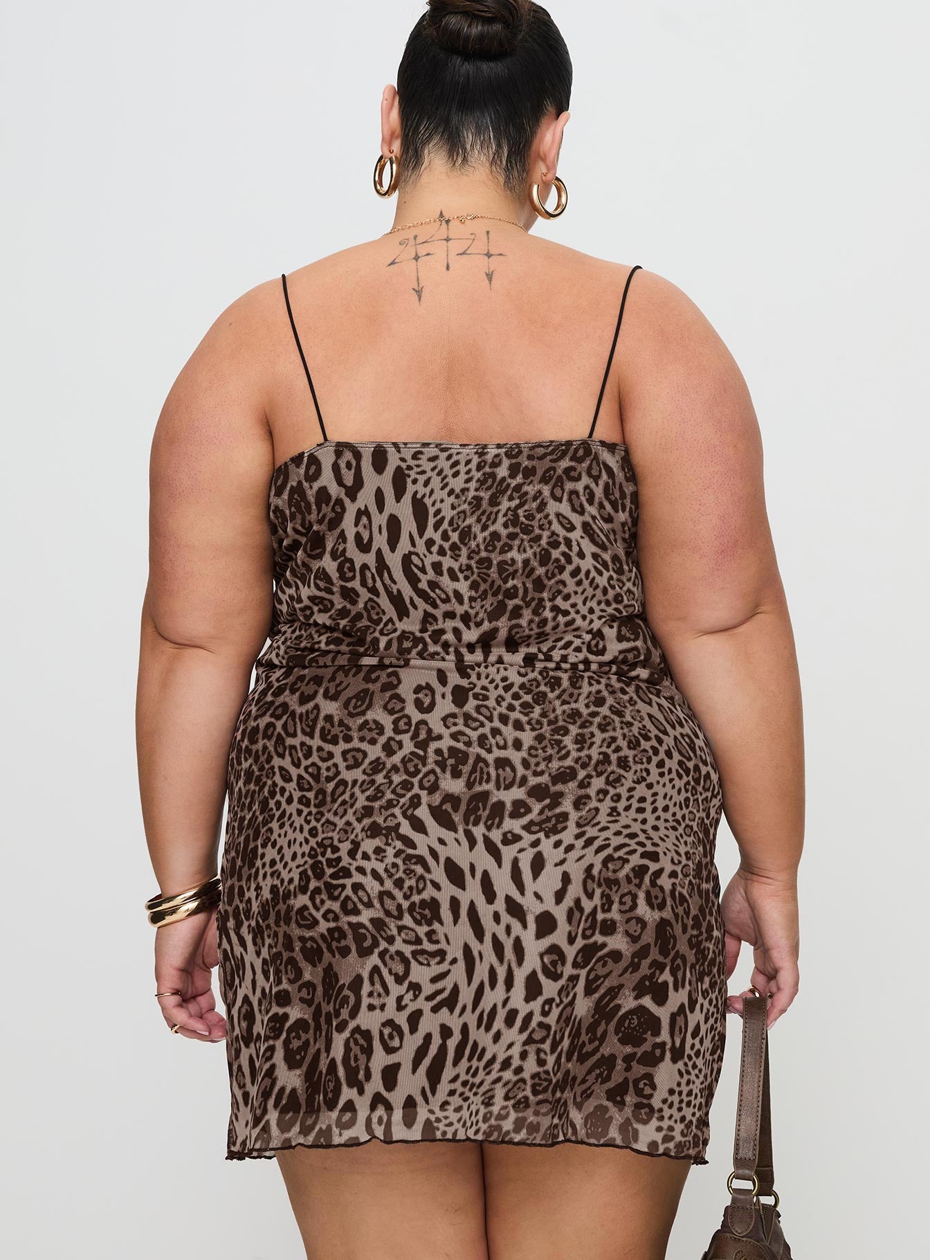 Sugar Mini Dress Leopard Curve、mySite、solidvoid