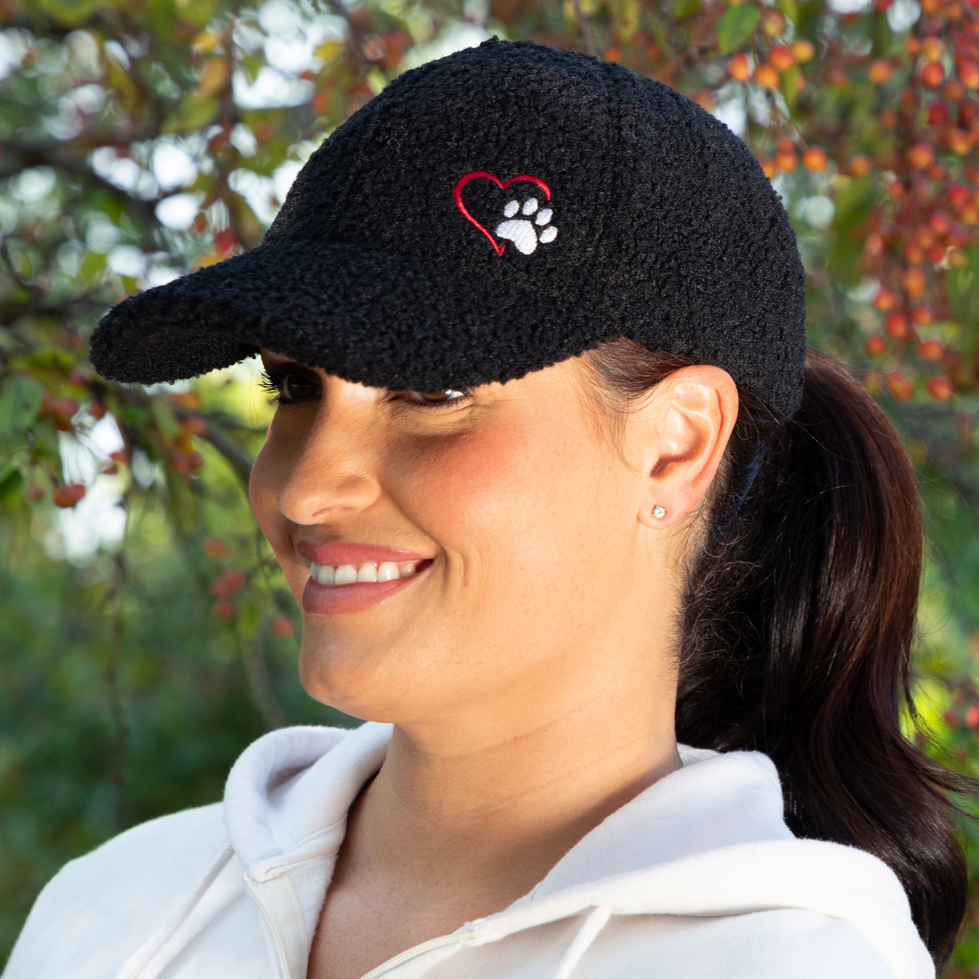 Paw & Heart Warm Baseball Hat、mySite、camillekostekn