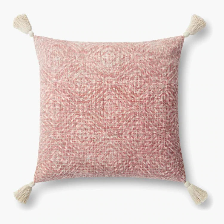 Pink Tassel Cotton Pillow、mySite、gigharbornorthrealestate