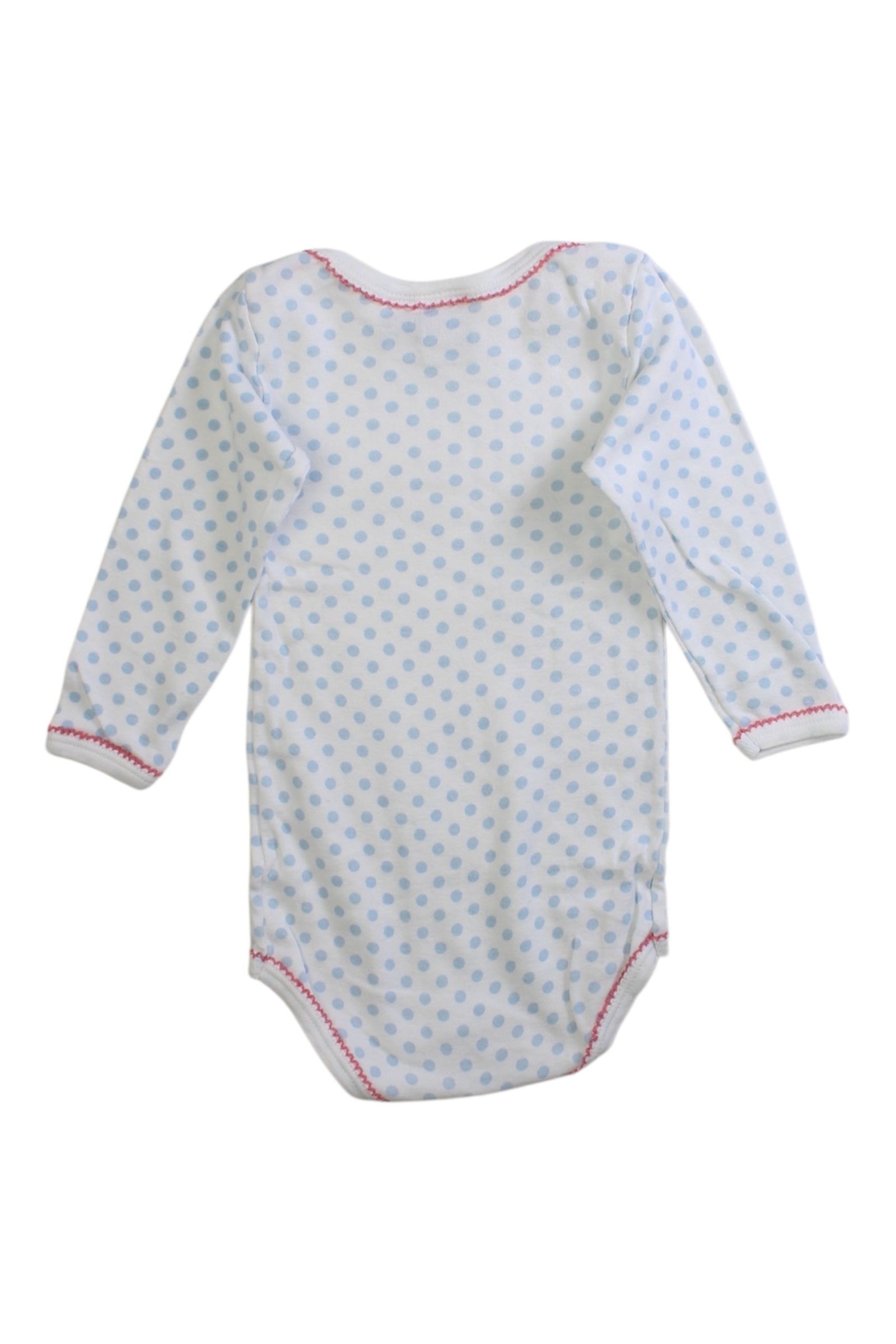 Petit Bateau Long Sleeve Polka Dots Bodysuit 6-12M、mySite、g9winljtr