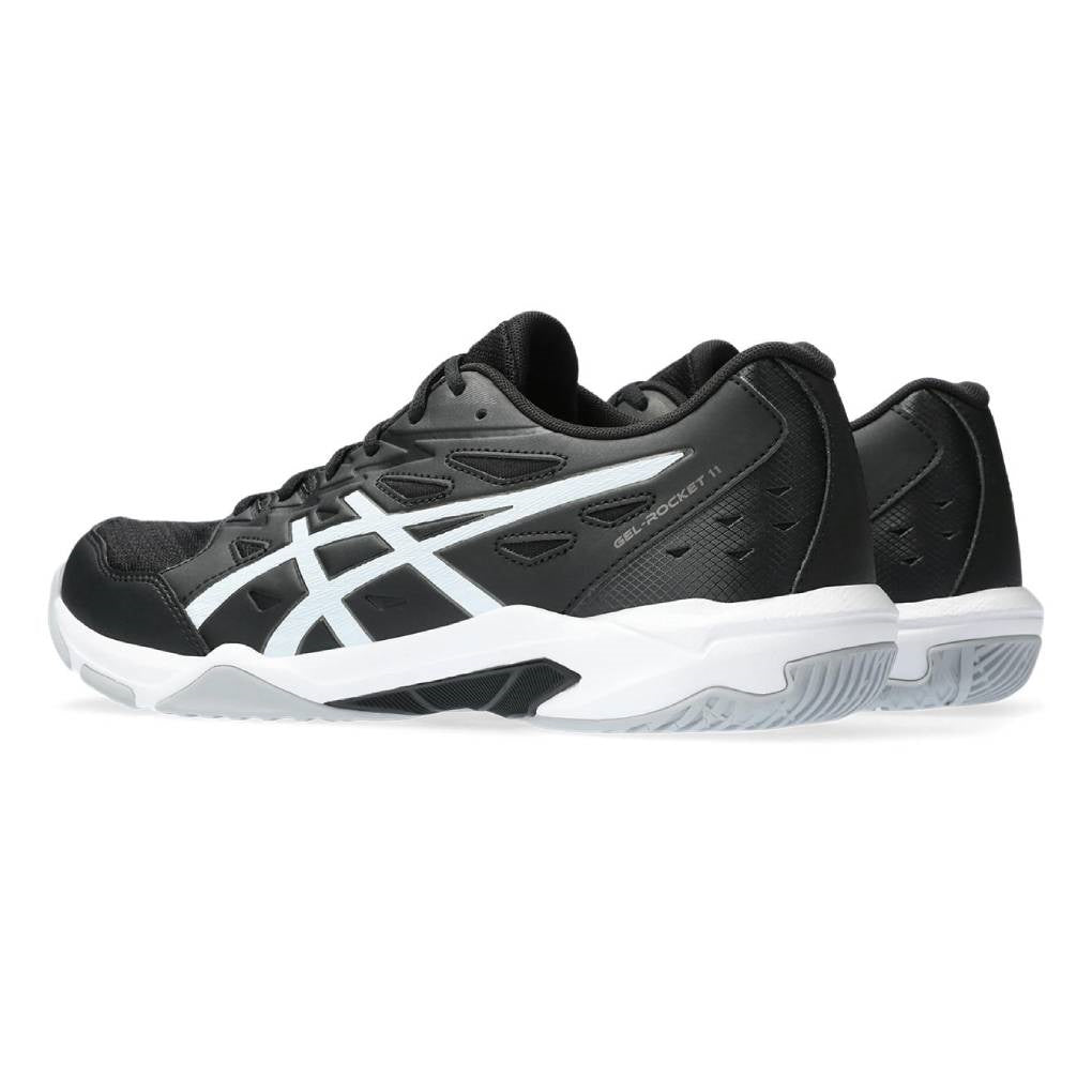 Asics Gel Rocket 11 Men's Indoor Court Shoe (Black/Gunmetal)