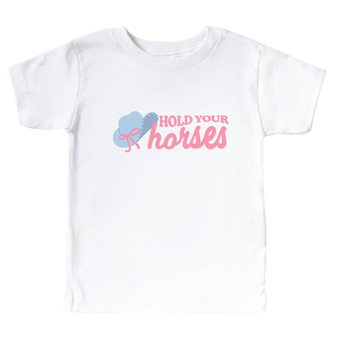  Hold Your Horses Kids Graphic Tee | White、mySite、layawaytickets