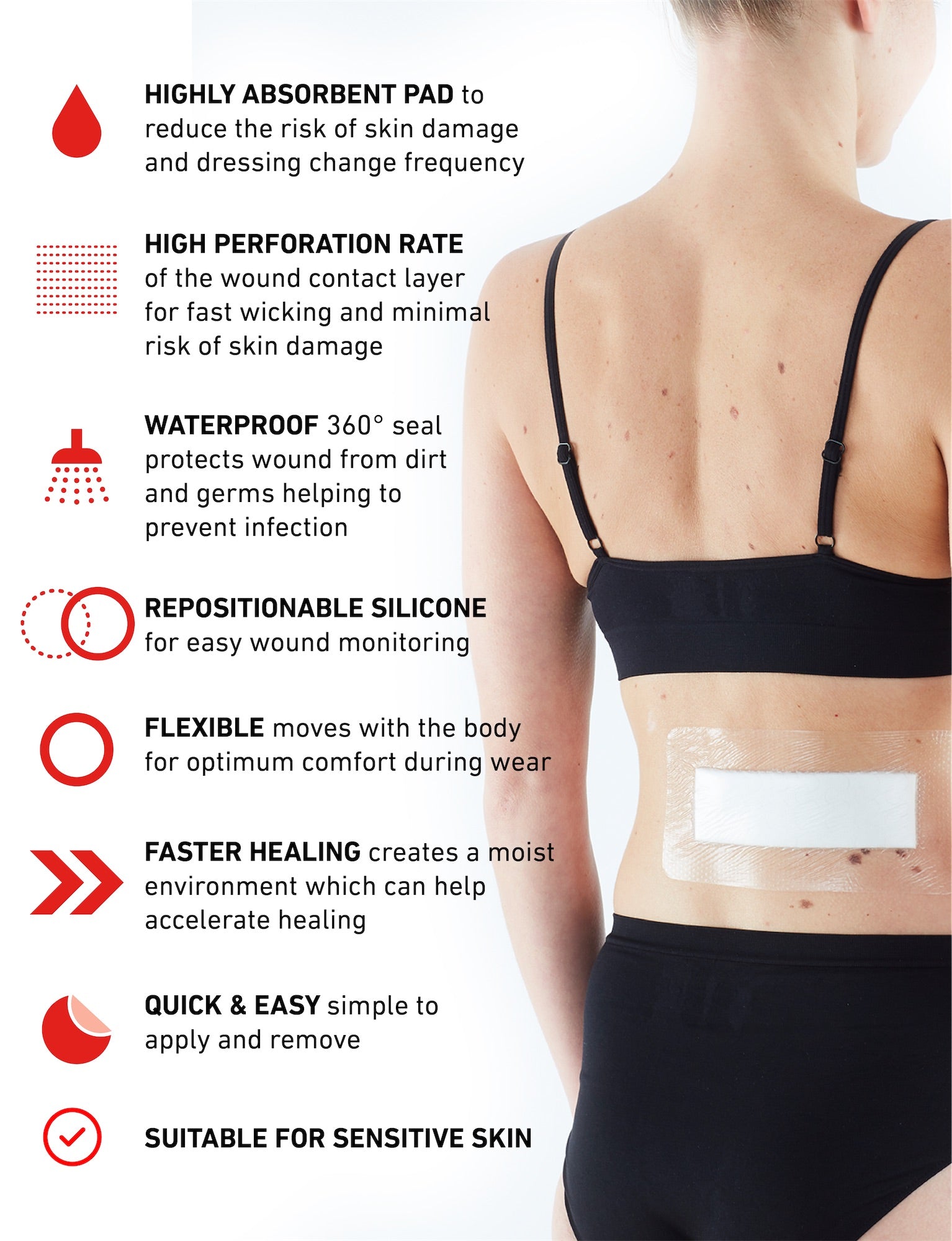  Silicone Postsurgical Dressing、mySite、preschool7hills