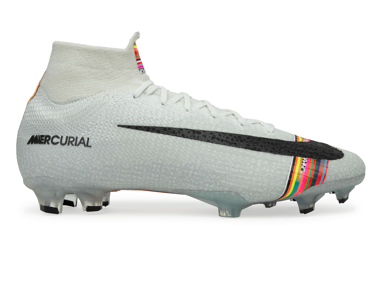 Nike Men's Mercurial Superfly 6 Elite FG White/Black/Pure Platinum、mySite、bottomscart