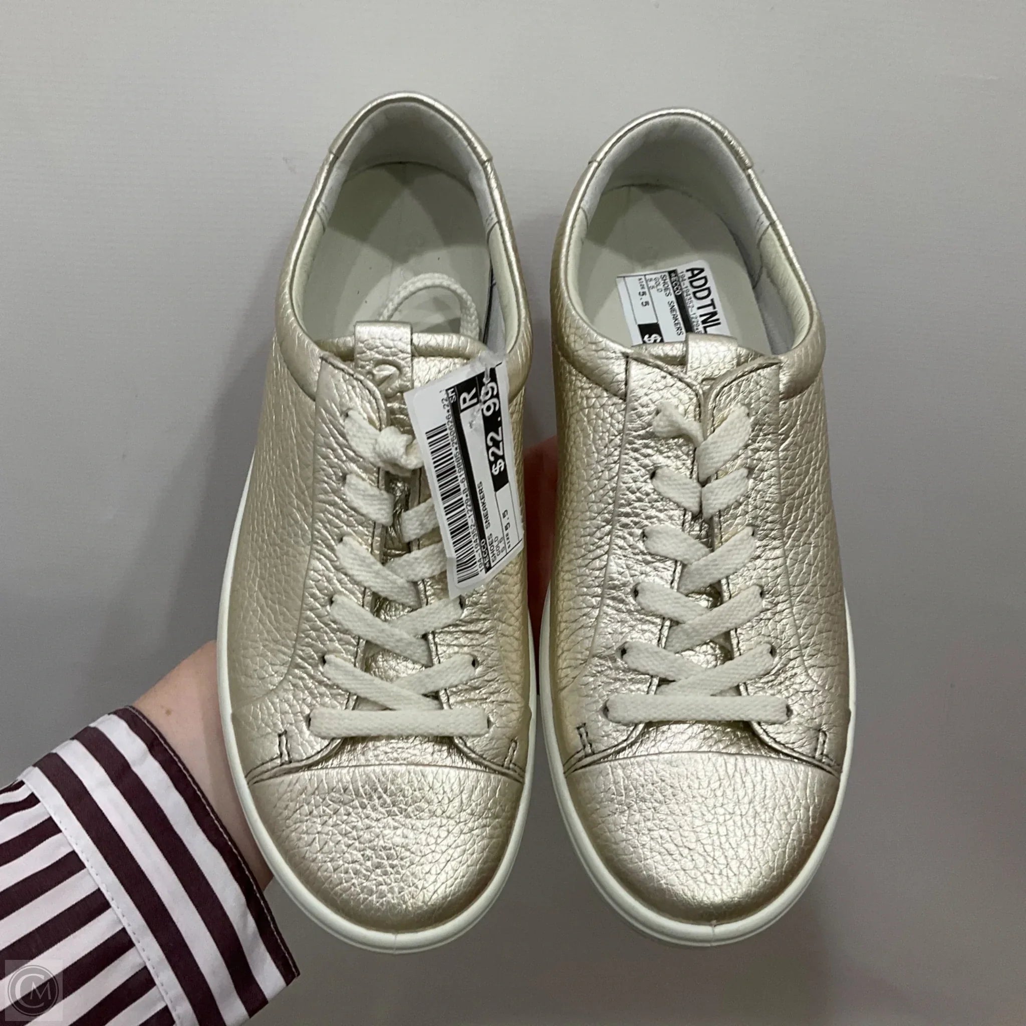 Shoes Sneakers By Ecco In Gold, Size: 5.5、mySite、garagedoors4me