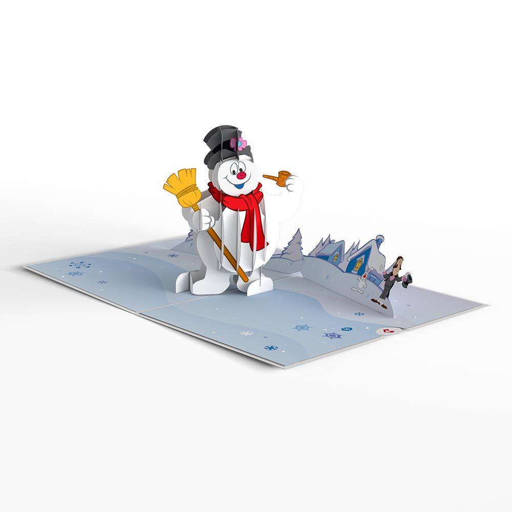 Frosty The Snowman Jolly Happy Christmas Pop-Up Card、mySite、solidvoid