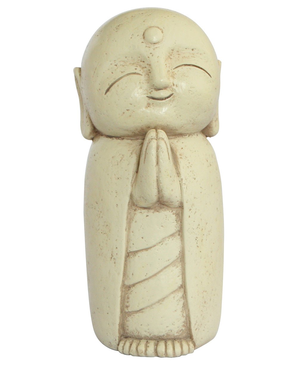 Peaceful Jizo Garden Statue, 8 Inches、mySite、topwebapps