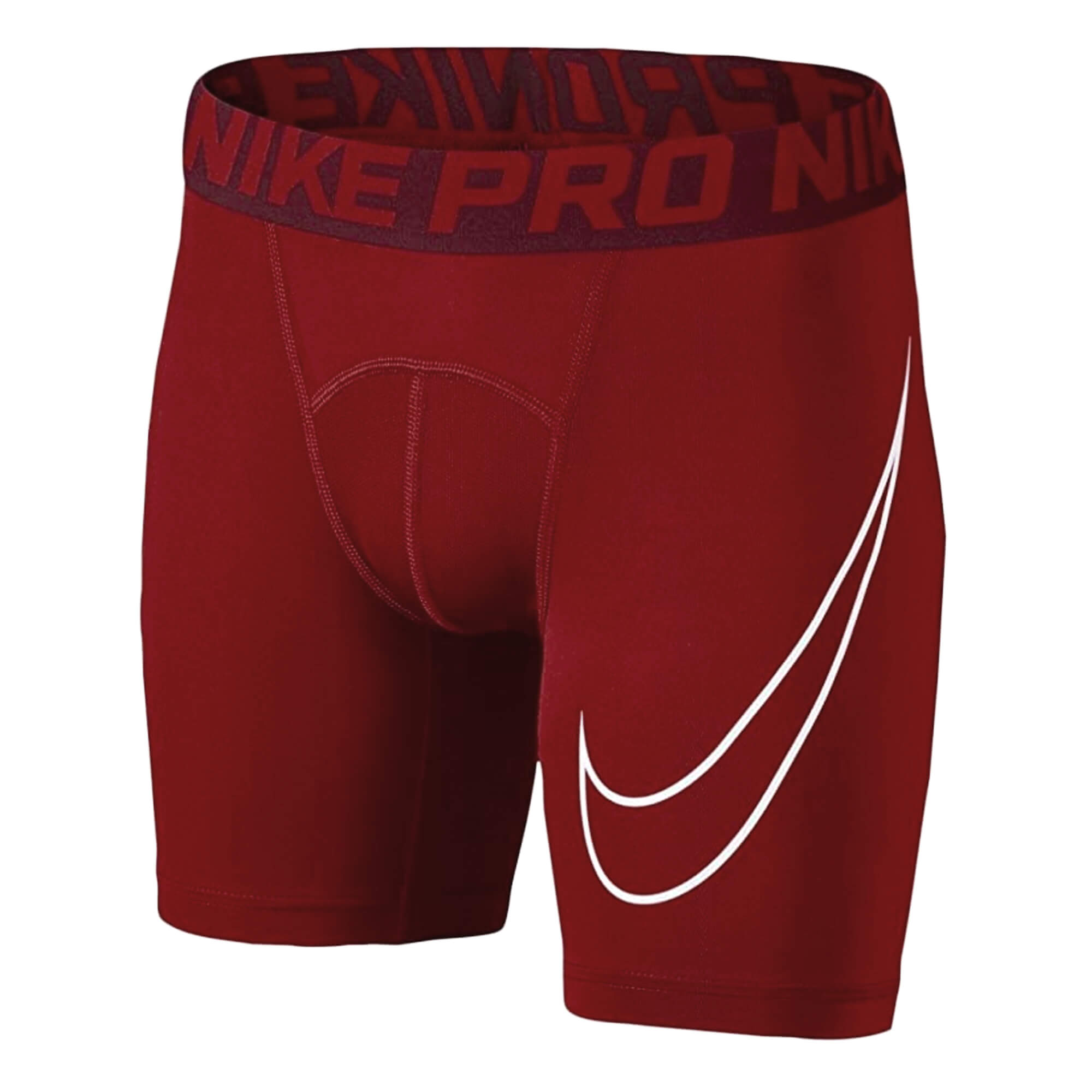 Nike Kids Pro Compression Shorts Red/White、mySite、noshort