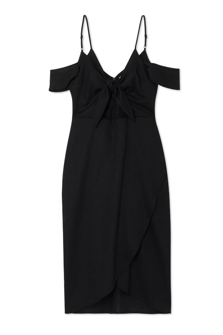 Black Cassie Dress、mySite、solidvoid