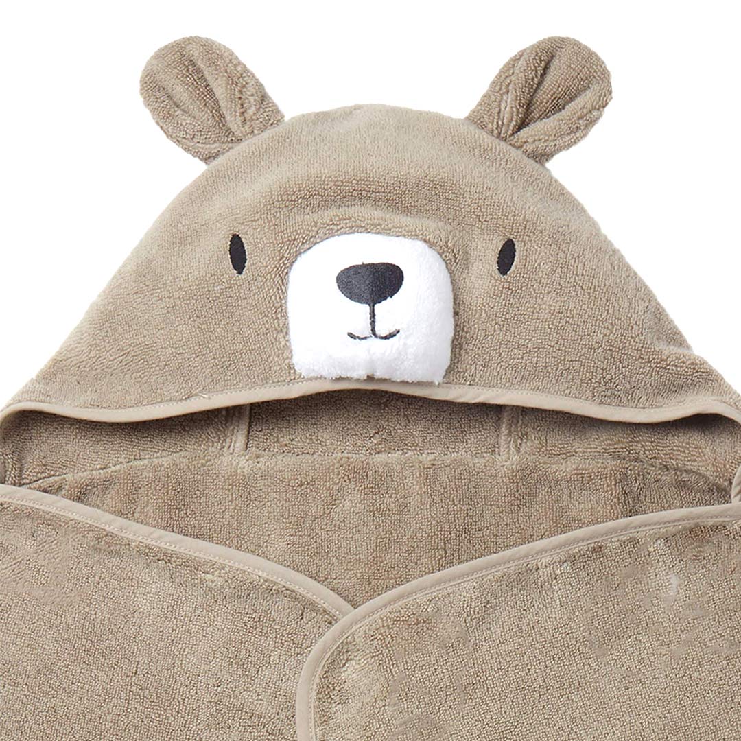  MORI Animal Hooded Toddler Towel - Bear、mySite、merchandisen