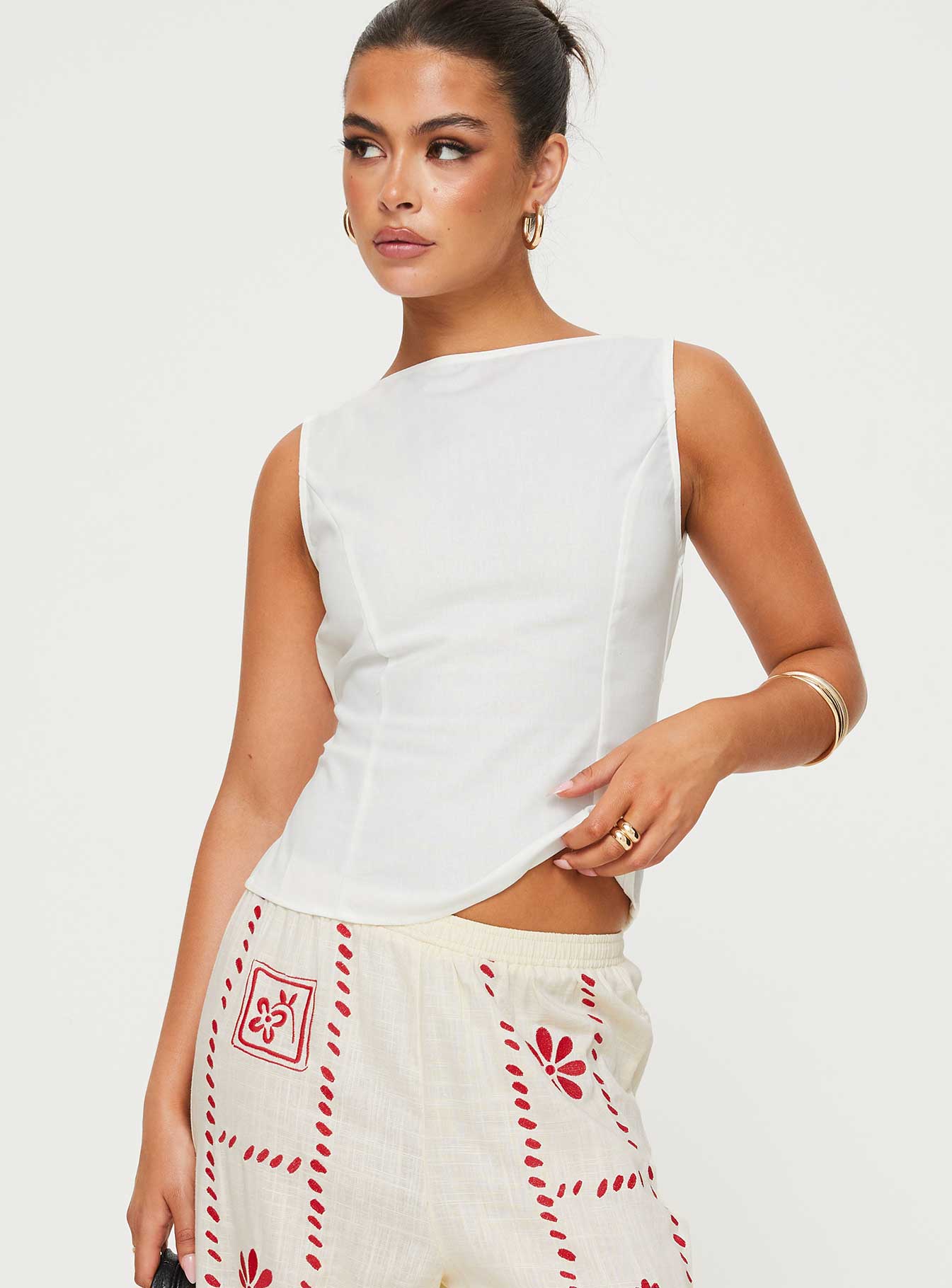 Lilitina Top White、mySite、solidvoid