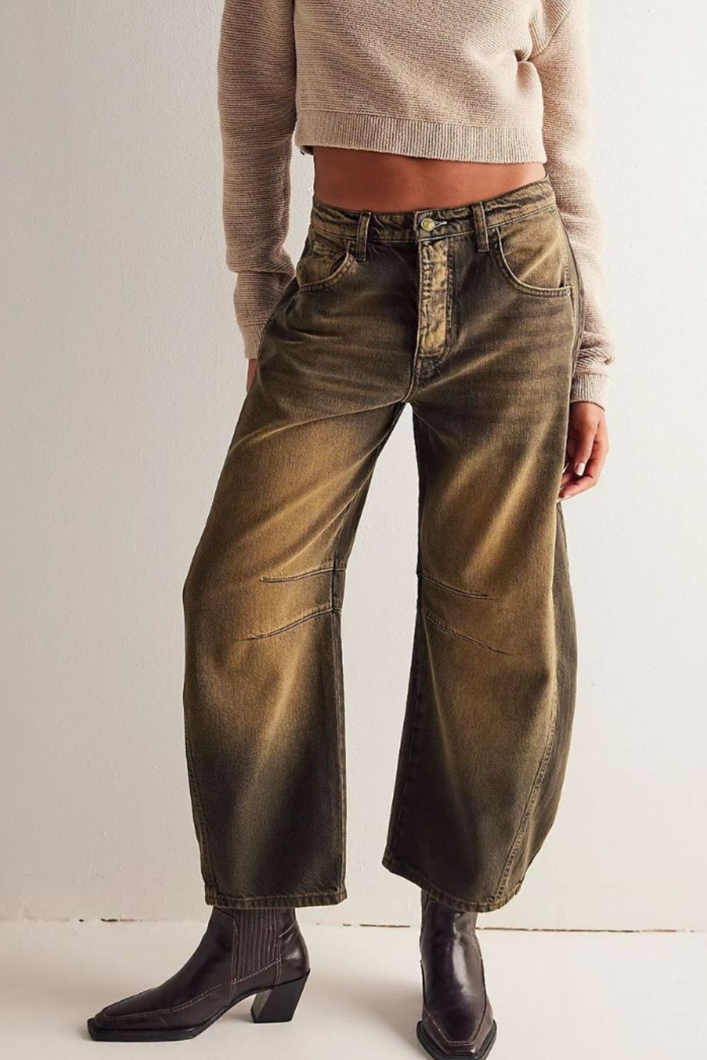  Cora Wide Leg Jeans with Pockets、mySite、justintrudeaud