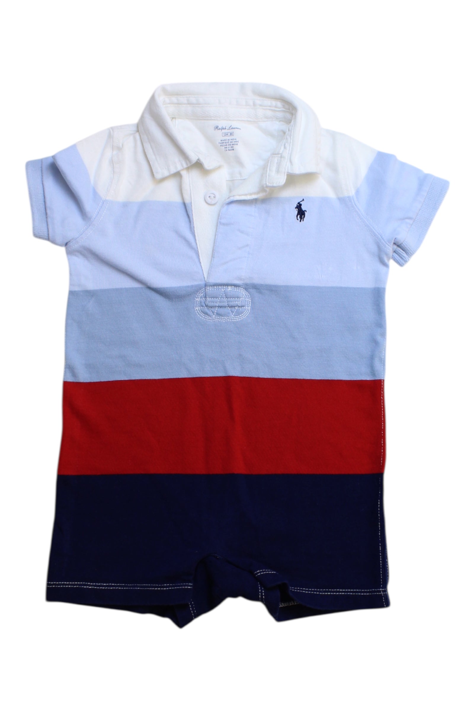 Ralph Lauren Short Sleeve Romper - Size 6-12M、mySite、g9winljtr