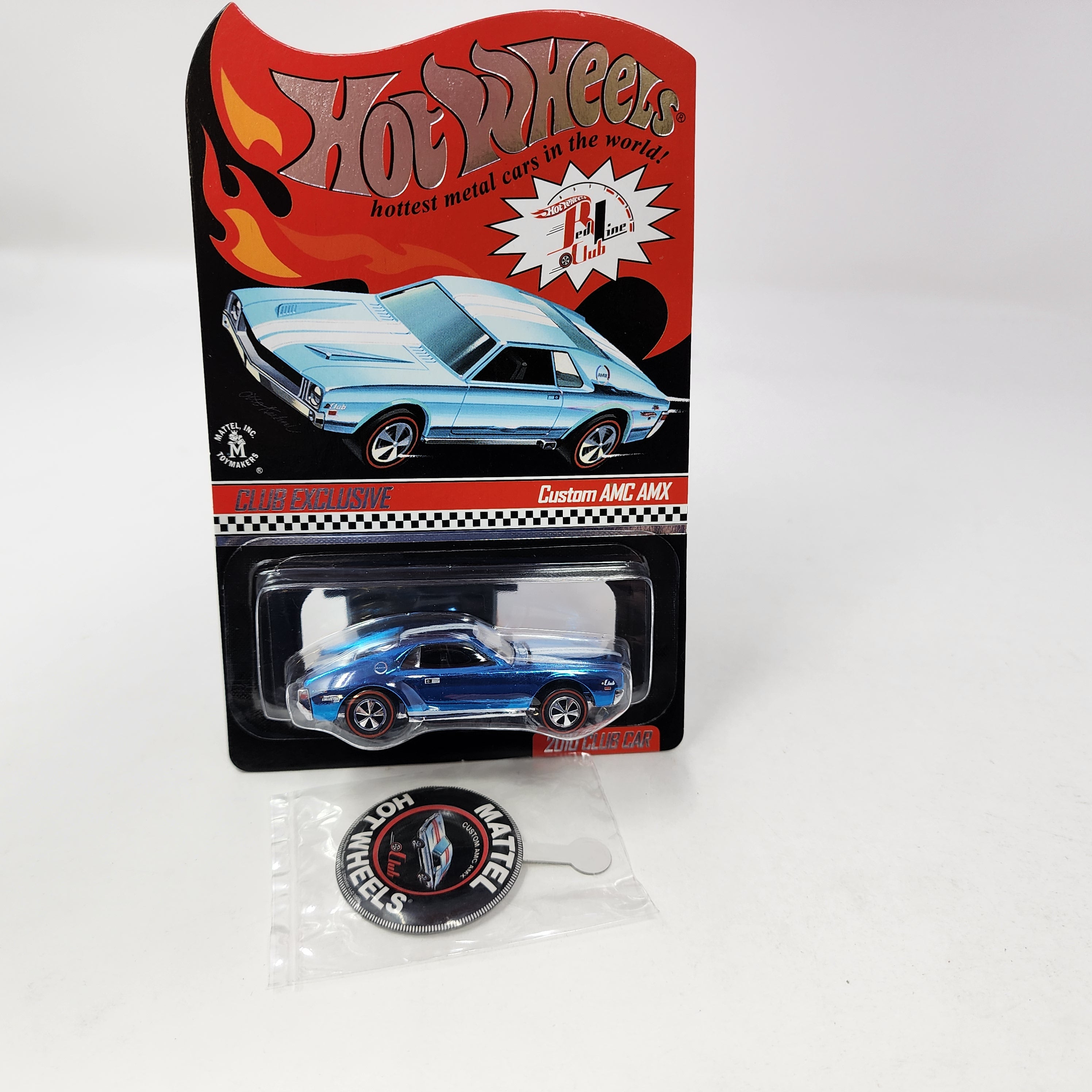 Custom AMC AMX Blue * Hot Wheels Red Line Club RLC Exclusive、mySite、hgirdovlk