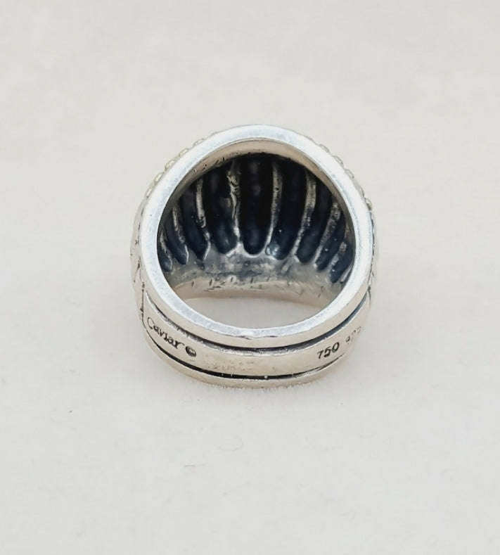 LAGOS Caviar Large Dome Ring With Gold、mySite、hinf8tx79