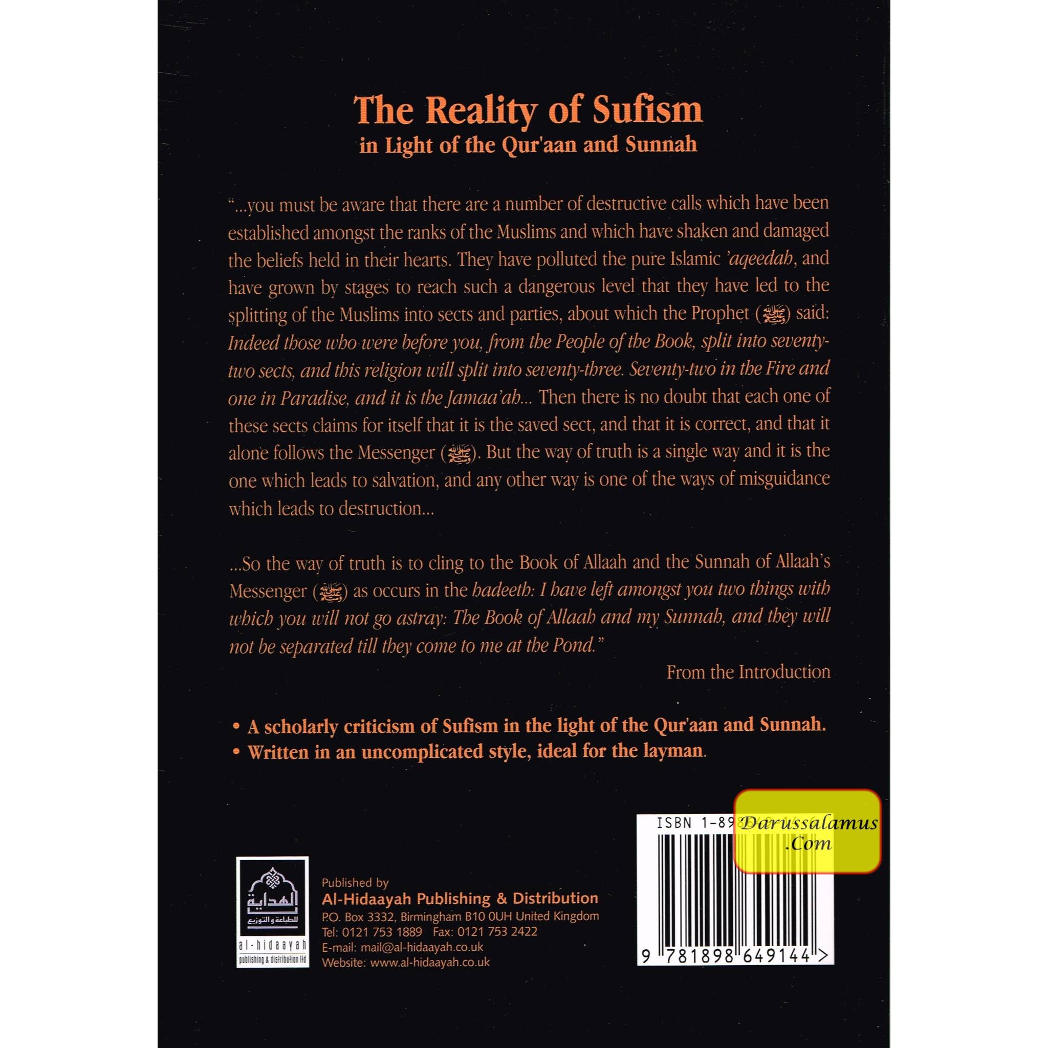 The Reality of Sufism By Muhammad ibn-Rabee ibn-Haadee al-Madkhalee、mySite、topwebapps