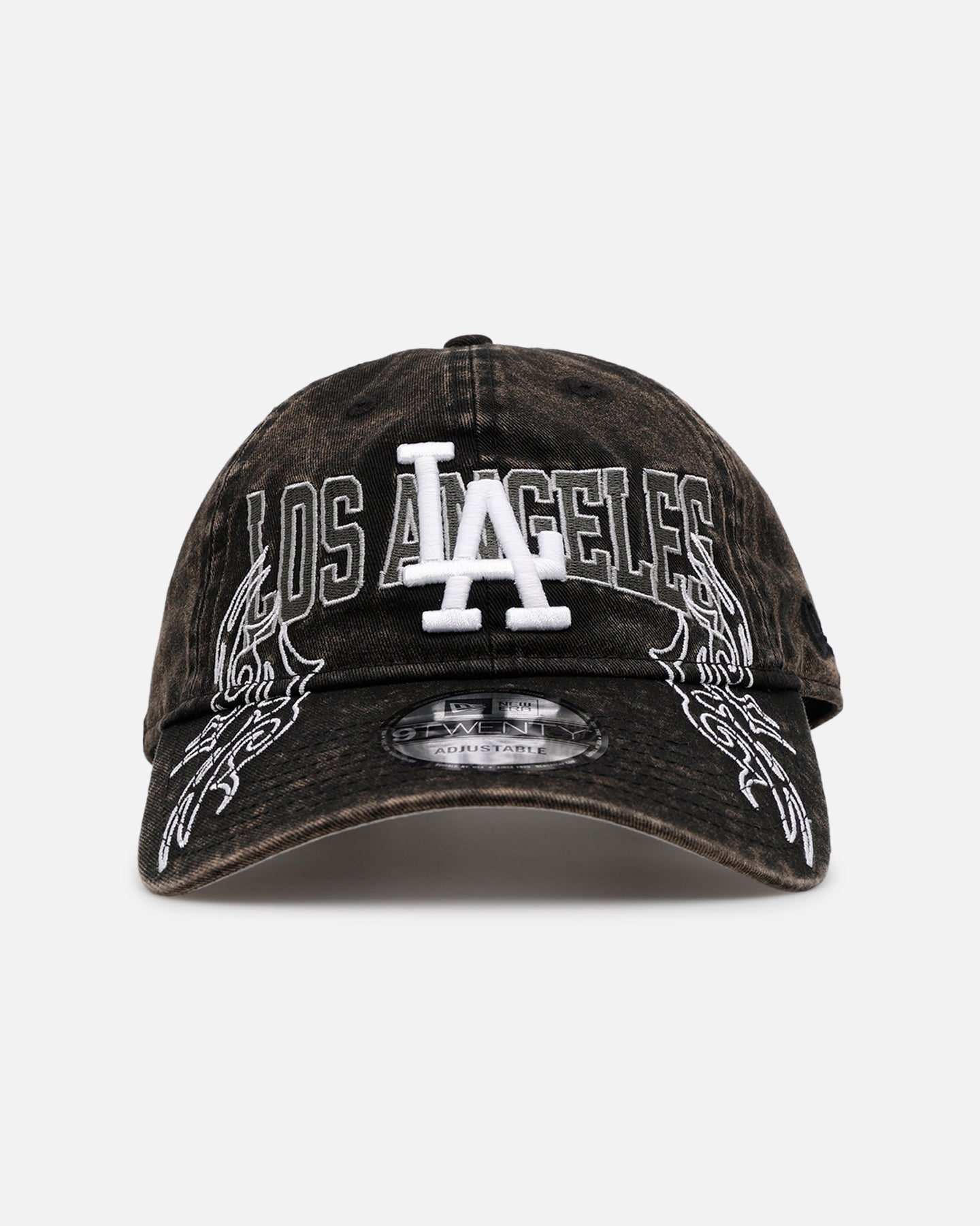 New Era Los Angeles Dodgers 'Tribal' Classic Casual Strapback Washed Black、mySite、zt4zffjzw