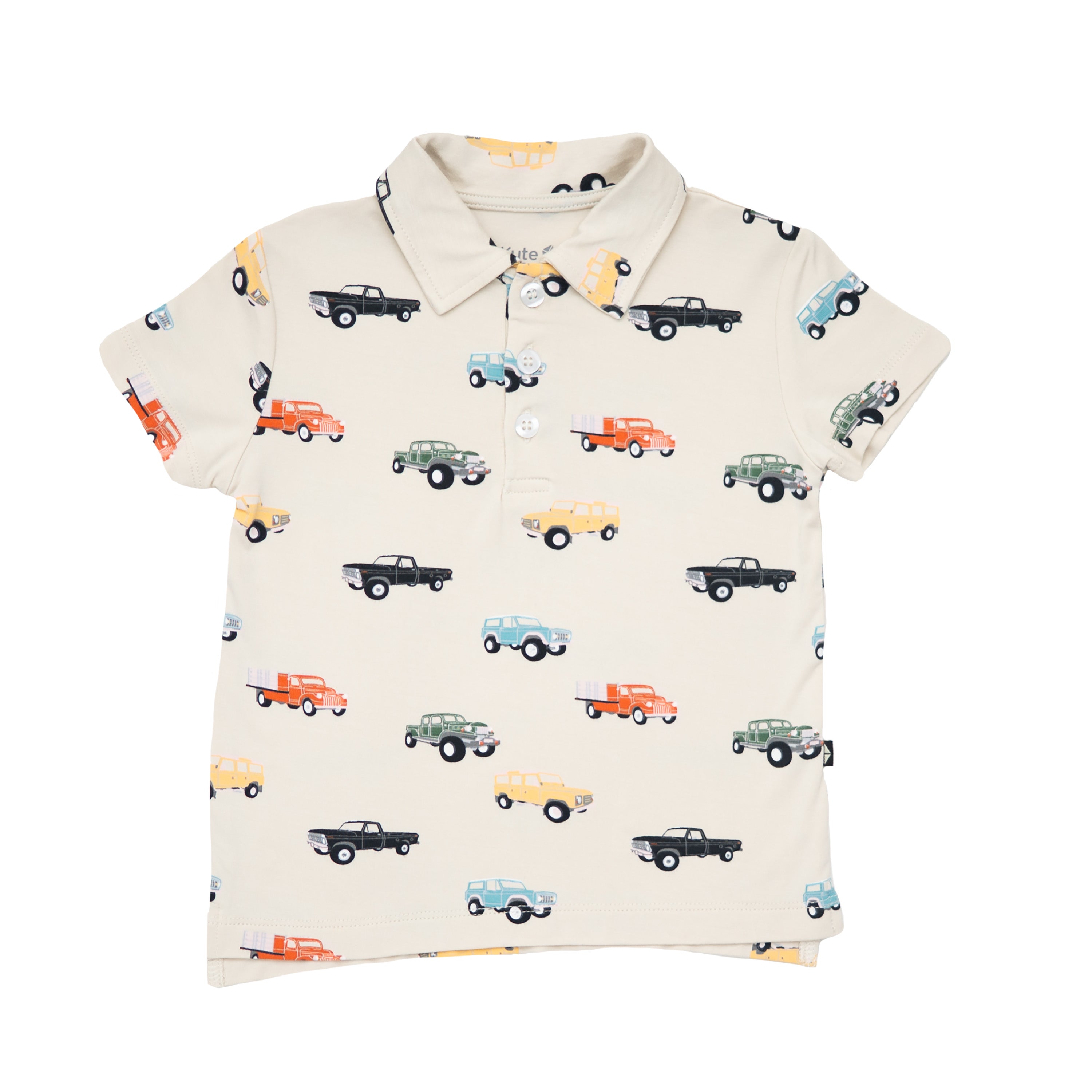 Toddler Short Sleeve Polo in Vintage Truck、mySite、layawaytickets