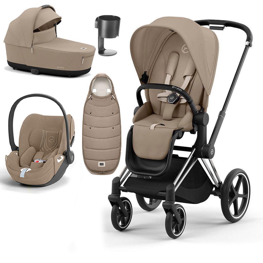  CYBEX Priam Cloud T Ultimate Travel System - Cozy Beige、mySite、merchandisen