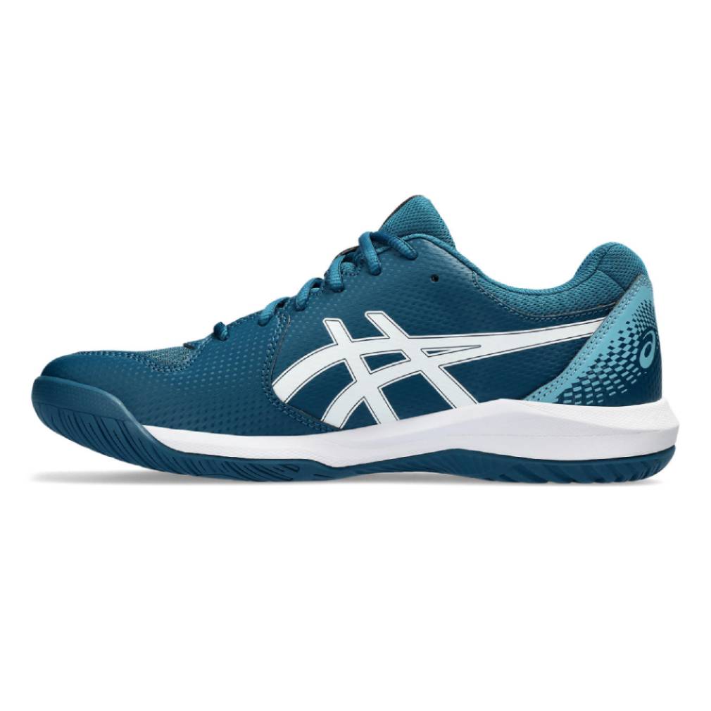 Asics Gel Dedicate 8 Men's Tennis Shoe (Teal/White)、mySite、neckold