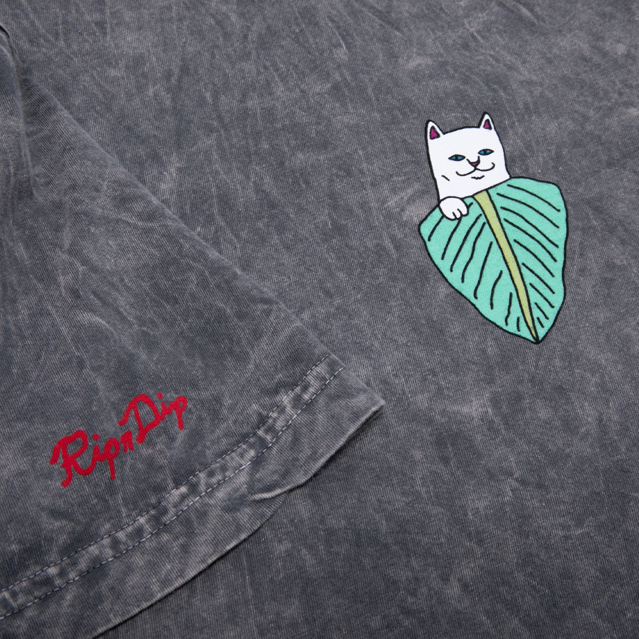  Nermal Portrait Tee (Charcoal Mineral Wash)、mySite、merchandisen