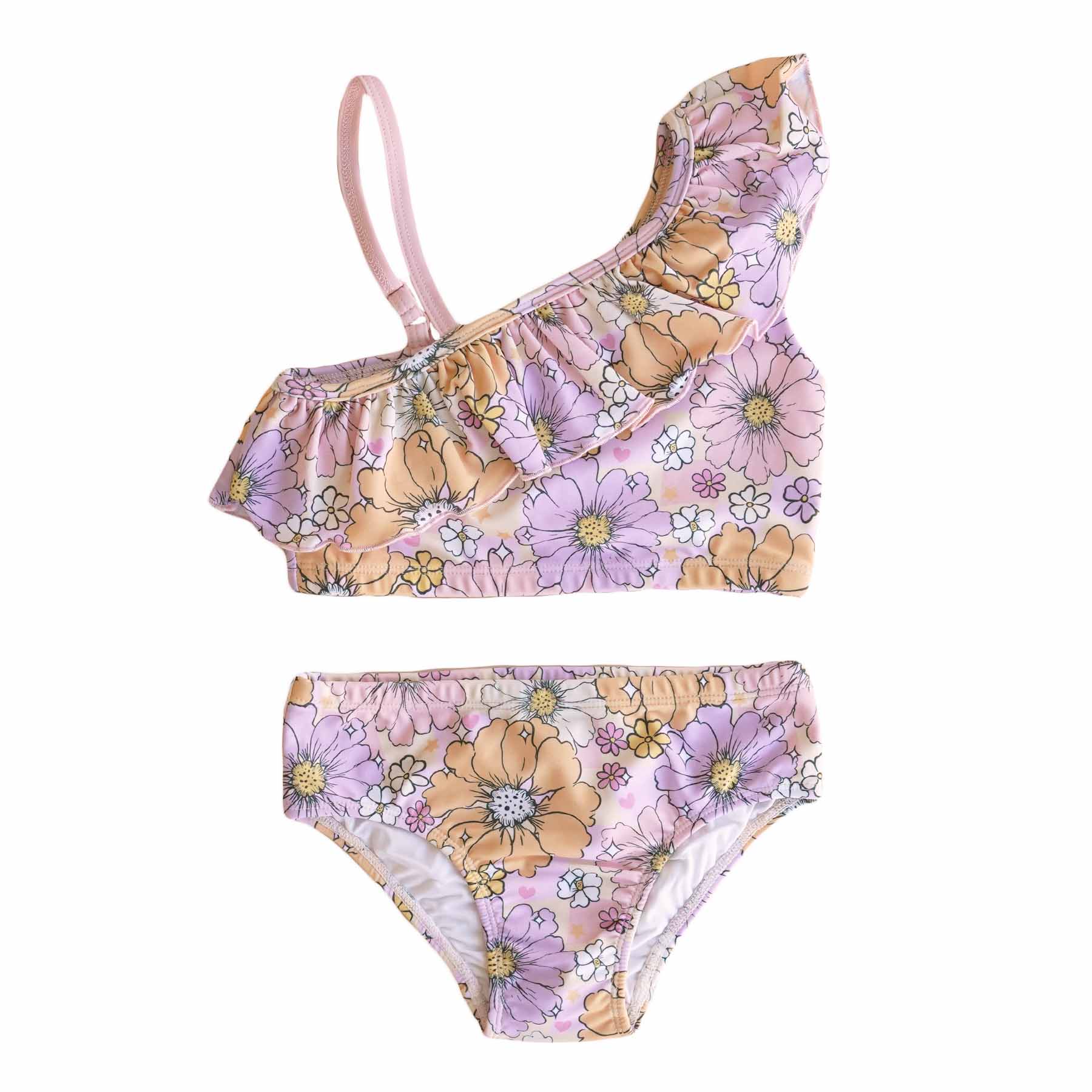  One Shoulder Ruffle Bikini | All Prints、mySite、layawaytickets