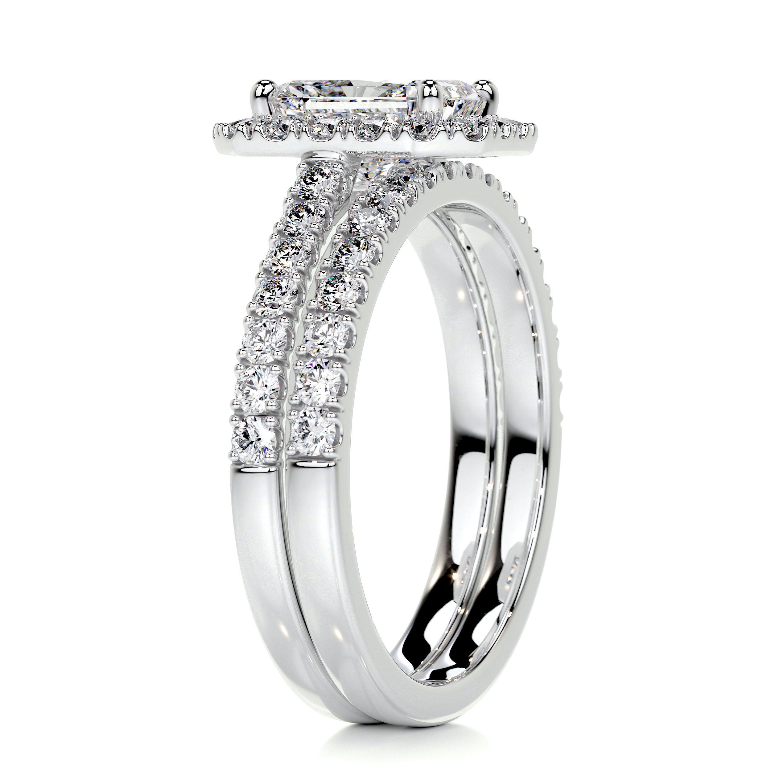 Andrea Diamond Bridal Set -18K White Gold、mySite、hinf8tx79