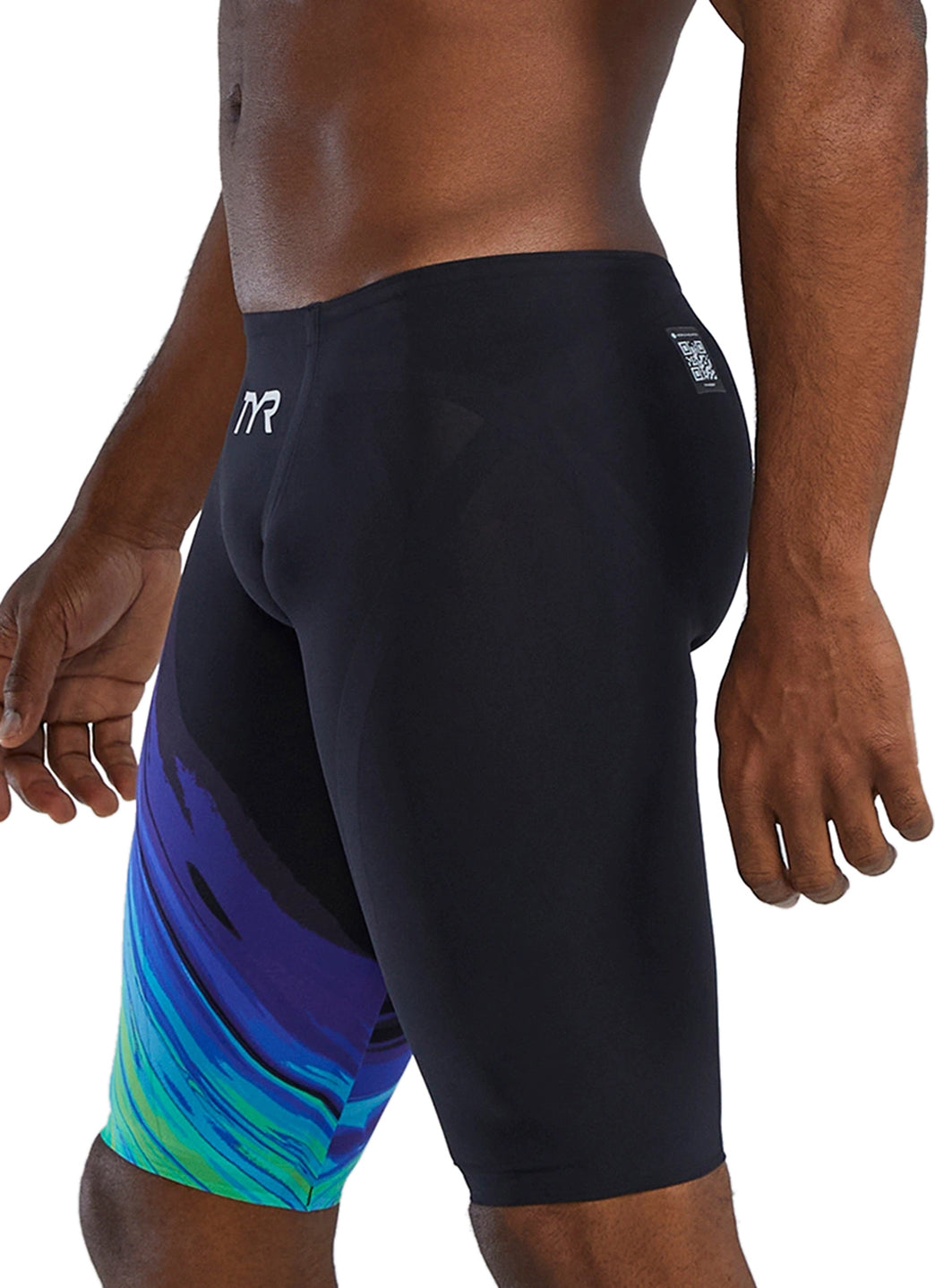 TYR Men's Venzo Volconyx Jammer Tech Suit Swimsuit、mySite、noshort