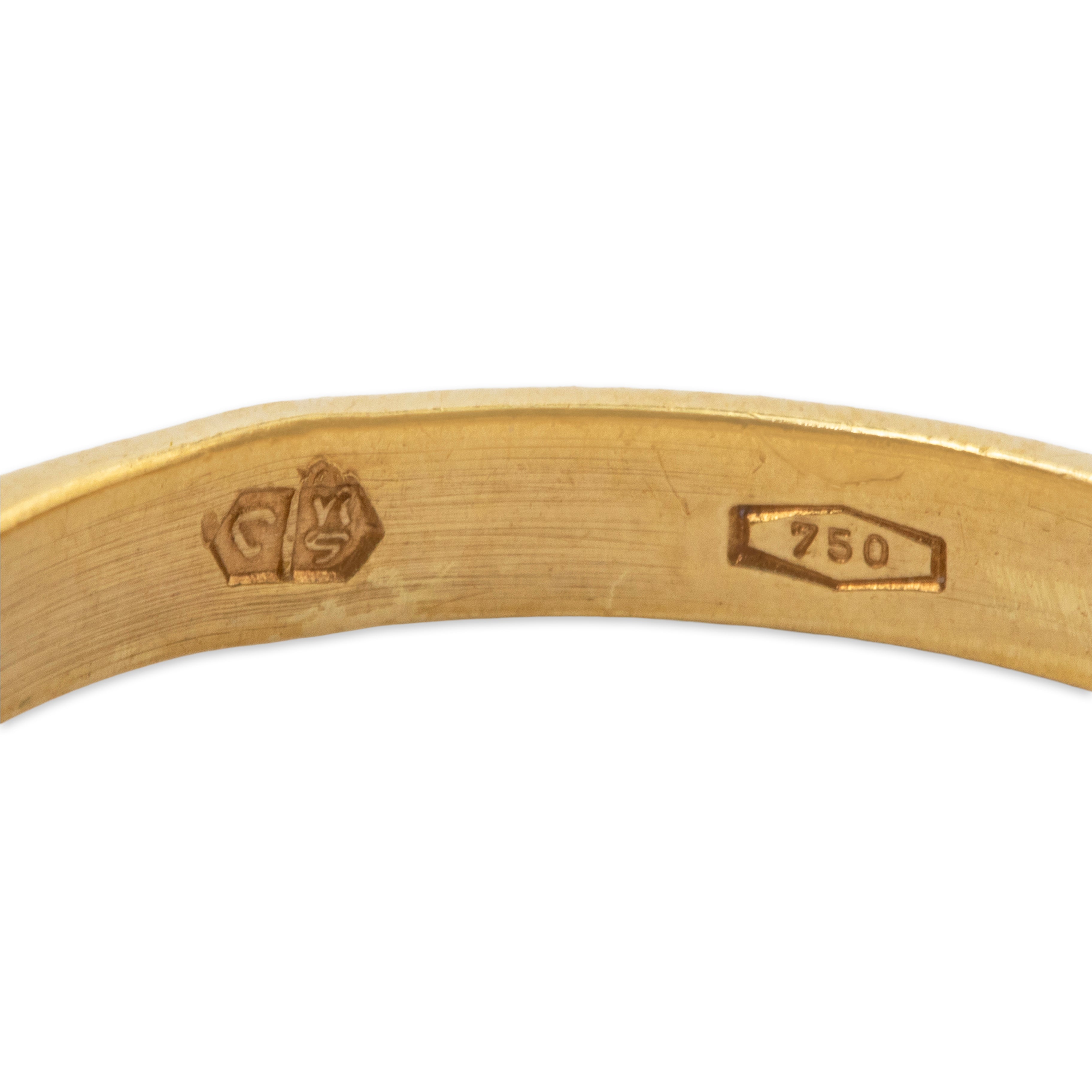 Vintage 18k Yellow Gold .315cttw Diamond Array Of Light Ring 6.75、mySite、hinf8tx79