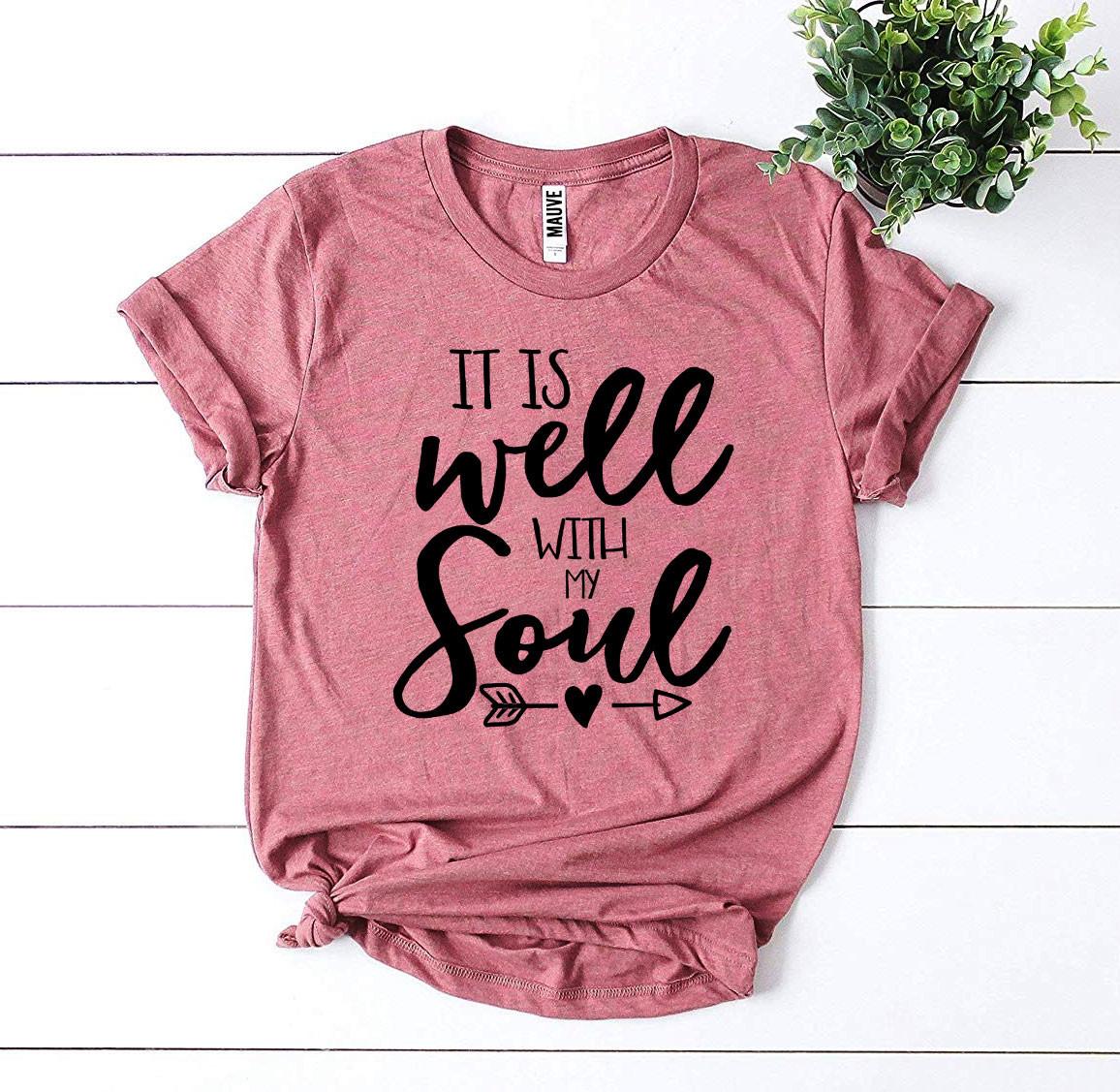 It Is Well With My Soul T-shirt、mySite、camillekostekn
