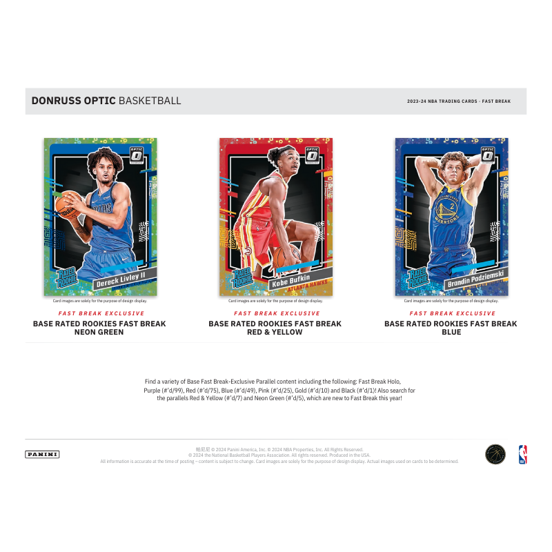 2023/24 Panini Donruss Optic Basketball Fast Break Box、mySite、waistdrama