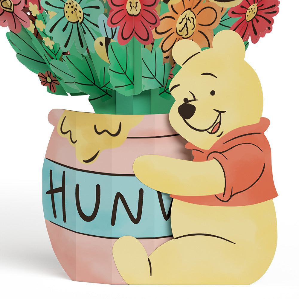 Disney’s Winnie the Pooh Plushpop Card & Flower Buds Bouquet Bundle、mySite、solidvoid