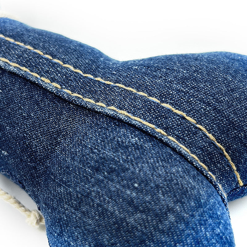 Denim Dasher Bone Toy For Dogs | Blue、mySite、camillekostekn