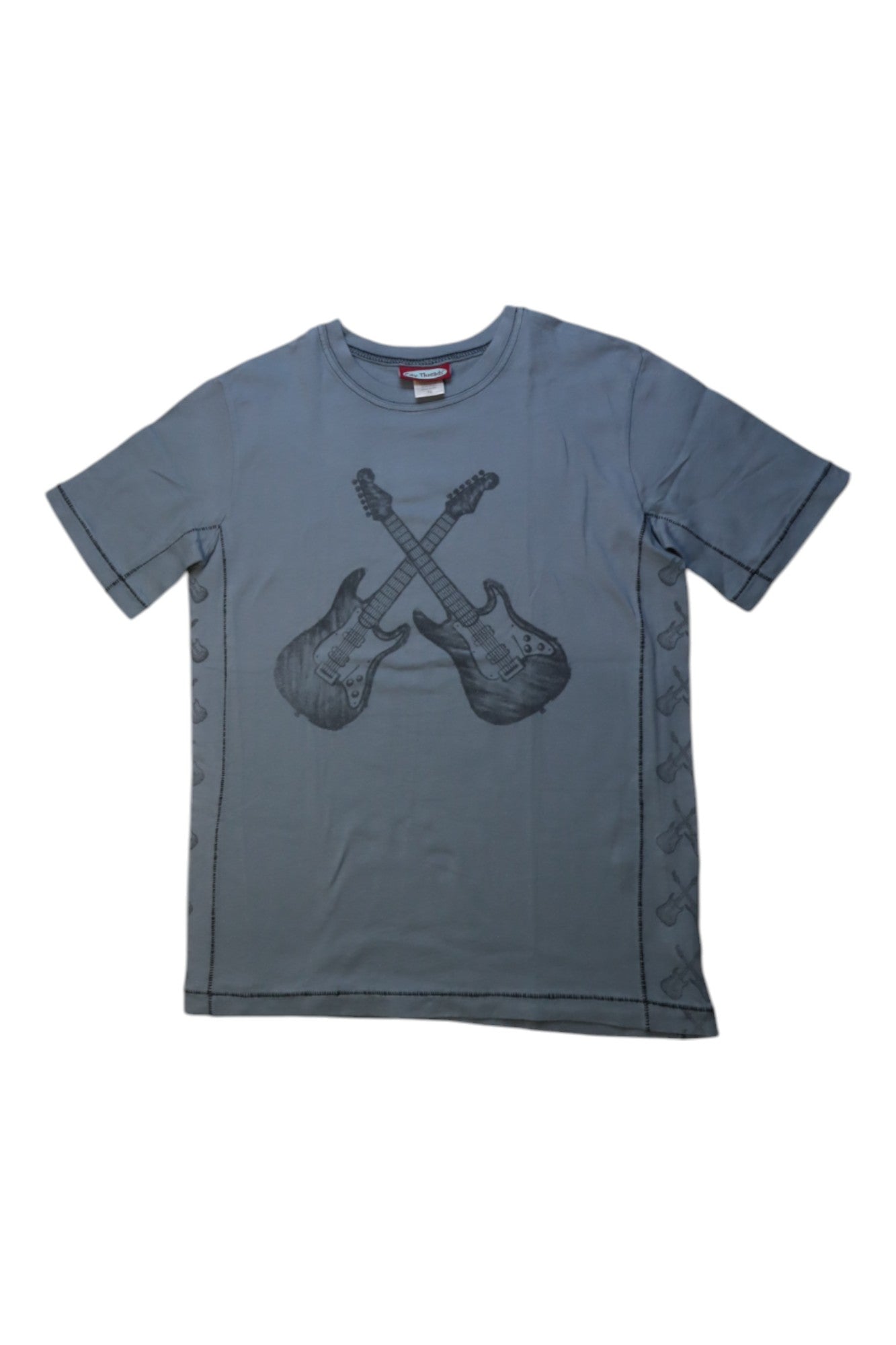 City Threads Guitar Short Sleeve T-Shirt Size 10Y、mySite、g9winljtr