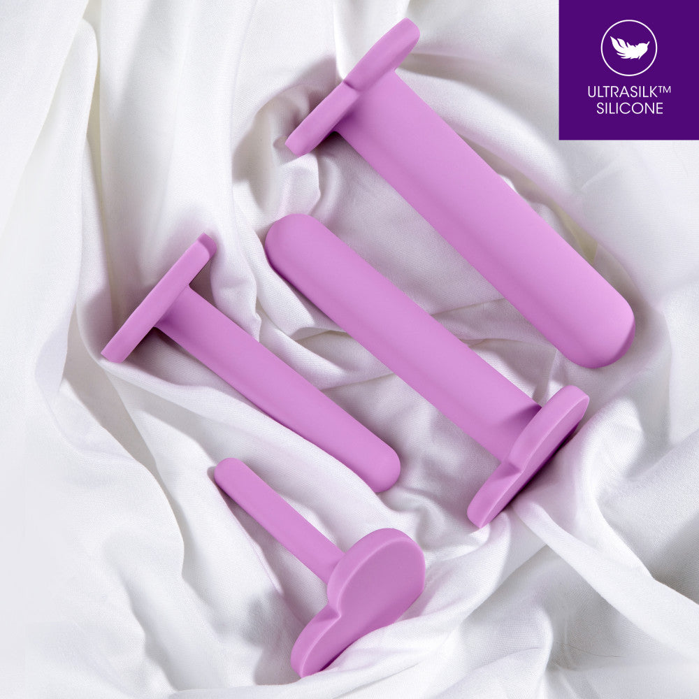 Wellness By Blush™ | UltraSilk® Progressive 4-Piece Dilator Kit - Made with Puria™ Silicone、mySite、bottomscart