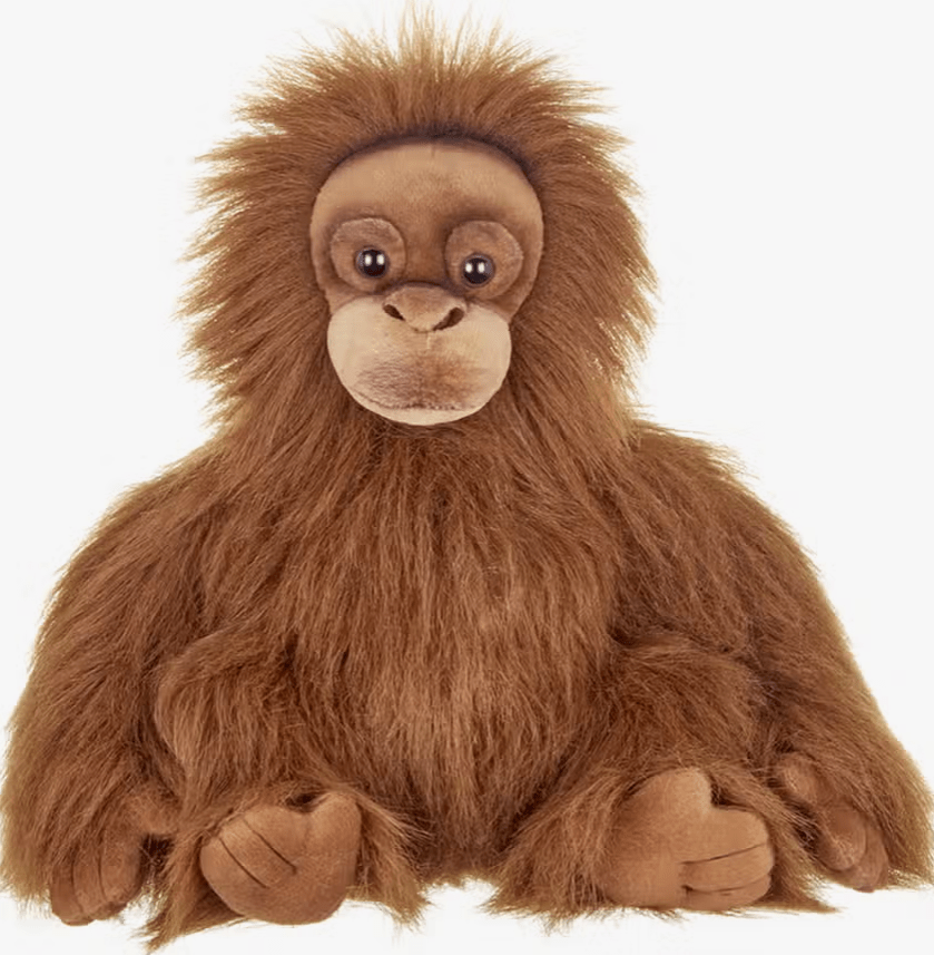 Life-like-Orangutan Plush Stuffed Animal、mySite、g9winljtr