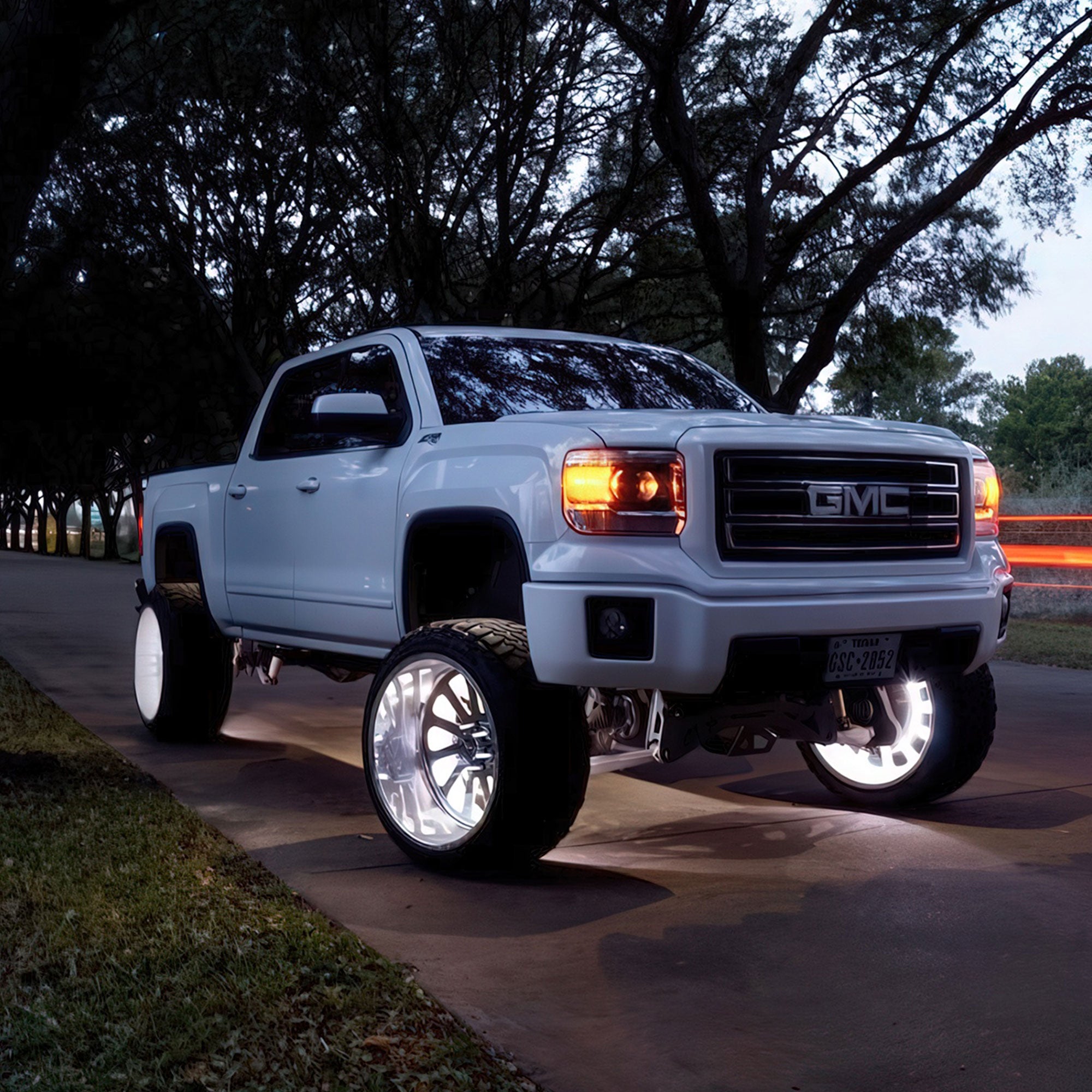 ORACLE Lighting LED Illuminated Wheel Rings - Double Row - White LED、mySite、nflplayoffbracketp