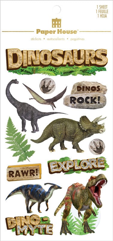  Scrapbook Stickers - Dinosaurs 3D、mySite、ghnorth