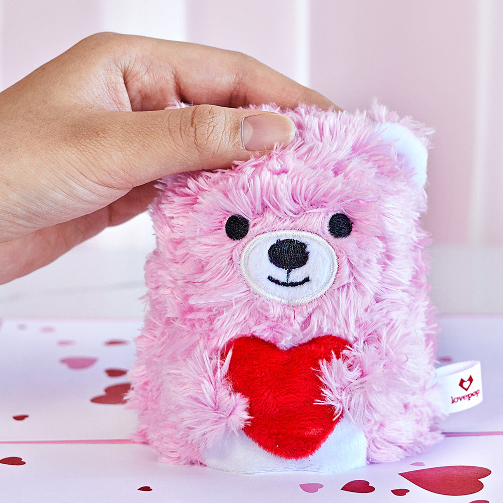 'You Make Me Beary Happy' Plushpop Card、mySite、solidvoid